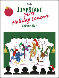 JumpStart First Holiday Concert Tenor Sax band method book cover